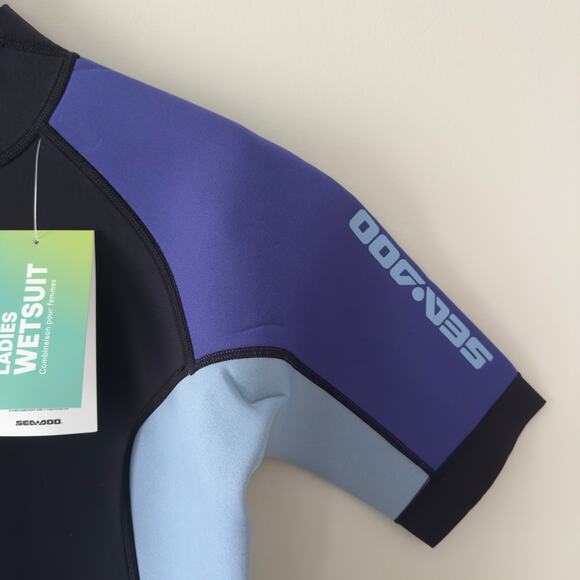 Sea-Doo Neoprene 3mm Exotic Shorty Wetsuit Element Proof Stretch Side Pocket NWT - Picture 11 of 16